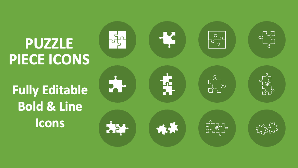 Puzzle Piece Icons - Slide 1