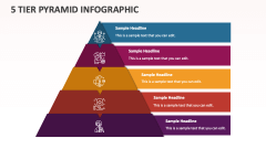 5 Tier Pyramid Infographic - Slide 1