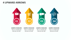 4 Upward Arrows - Slide 1