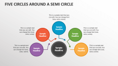 Five Circles Around a Semi Circle - Slide 1