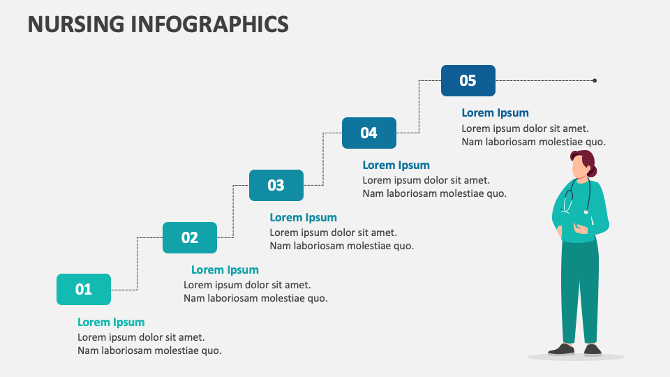 Nursing Infographics for Google Slides and PowerPoint - PPT Slides