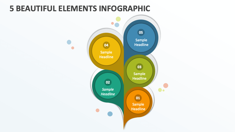 5 Beautiful Elements Infographic - Slide 1