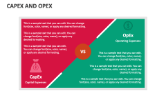 CapEx vs. OpEx - Slide 1