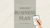 Simplistic Business Plan - Slide 1