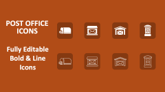 Post Office Icons - Slide 1
