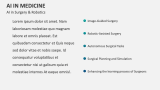 AI in Surgery & Robotics | AI in Medicine - Slide 8