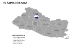 El Salvador Map - Slide 2