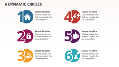 6 Dynamic Circles - Slide 1