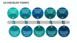 10 Checklist Points - Slide 1