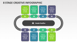 8 Stage Creative Infographic - Slide 1