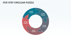Five Step Circular Puzzle - Slide 1