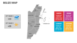 Belize Map - Slide 11