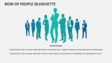 Row of People Silhouette - Slide 6