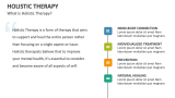What is Holistic Therapy? - Slide 2