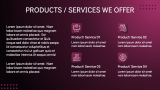 Dark Gradient Pitch Deck - Slide 4