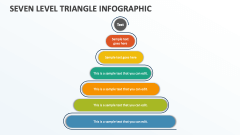 Seven Level Triangle Infographic - Slide 1