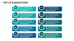 Top 10 Suggestions - Slide 1