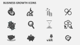 Business Growth Icons - Slide 8