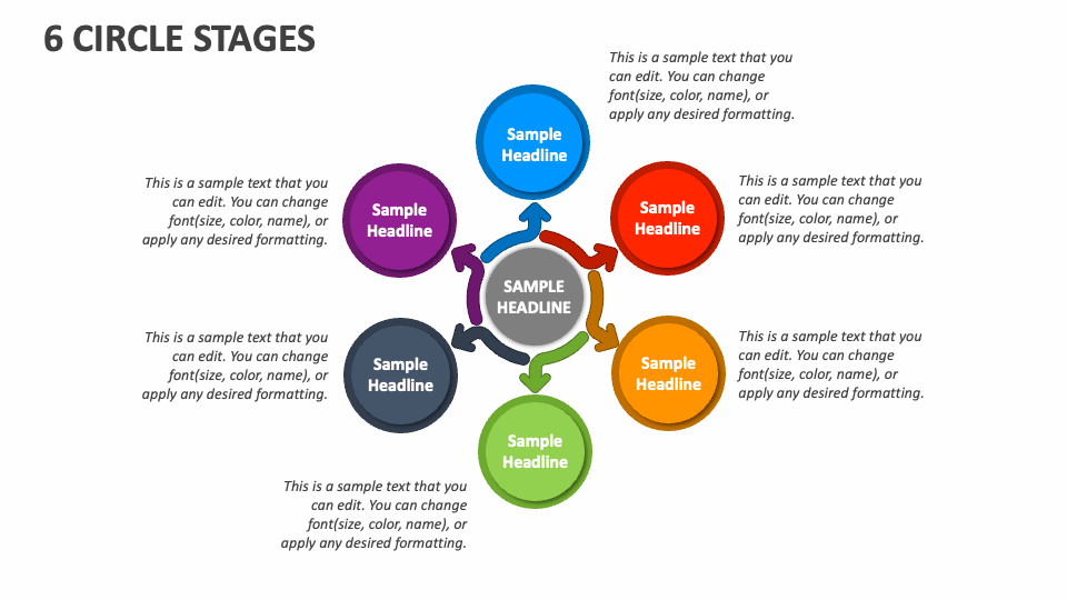 6 Circle Stages - Slide 1
