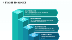 4 Stages 3D Blocks - Slide 1