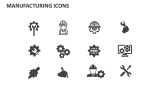 Manufacturing Icons - Slide 2