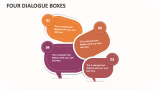 Four Dialogue Boxes - Slide 1