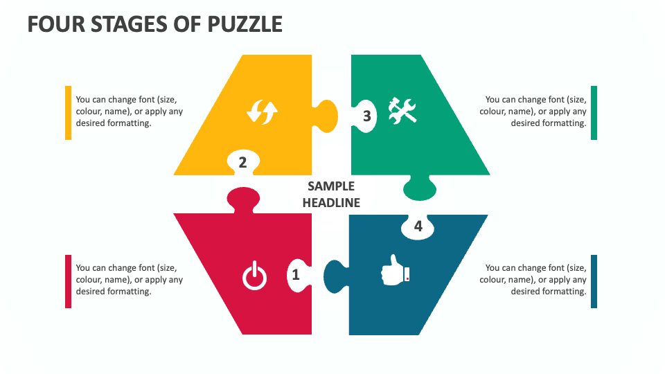Four Stages of Puzzle - Slide 1