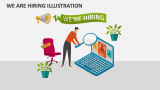 We Are Hiring Illustration - Slide 3