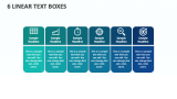 6 Linear Text Boxes - Slide 1