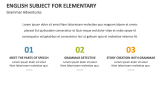 English Subject for Elementary - Slide 9