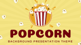 Popcorn Background Presentation Theme - Slide 1