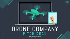Drone Company Pitch Deck - Slide 1