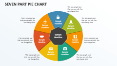 Seven Part Pie Chart - Slide 1