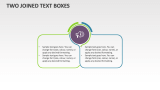 Two Joined Text Boxes - Slide 1