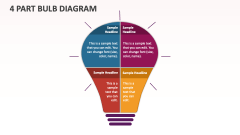 4 Part Bulb Diagram - Slide 1