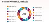 Thirteen Part Circular Puzzle - Slide 1