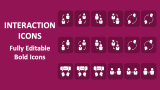 Interaction Icons - Slide 1