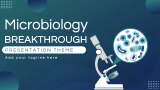Microbiology Breakthrough Presentation Theme - Slide 1