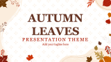 Autumn Leaves Presentation Theme - Slide 1