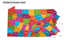 Pennsylvania Map - Slide 1