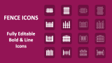 Fence Icons - Slide 1