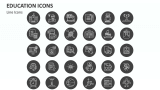 Education Icons - Slide 5