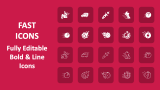 Fast Icons - Slide 1