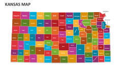Kansas Map - Slide 1