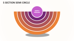 5 Section Semi Circle - Slide 1