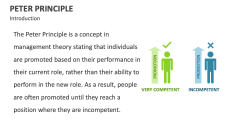 Introduction of Peter Principal - Slide 1