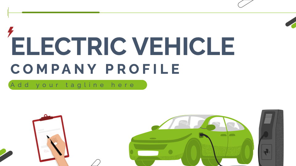 Powerpoint Template Electric Two Wheeler Ppt Electric Bike Ppt