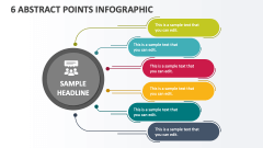 6 Abstract Points Infographic - Slide 1