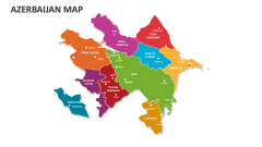 Azerbaijan Map - Slide 1