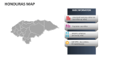 Honduras Map - Slide 4